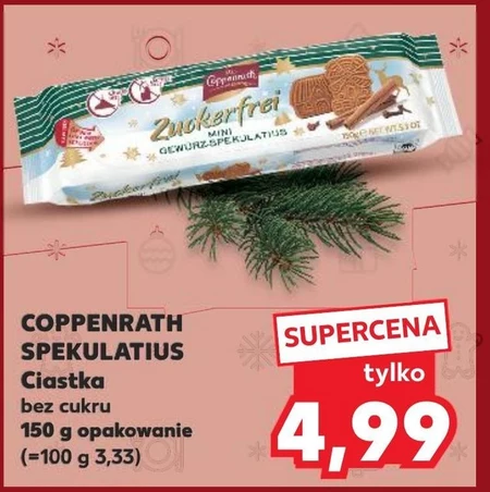 Ciastka bez cukru Coppenrath Spekulatius