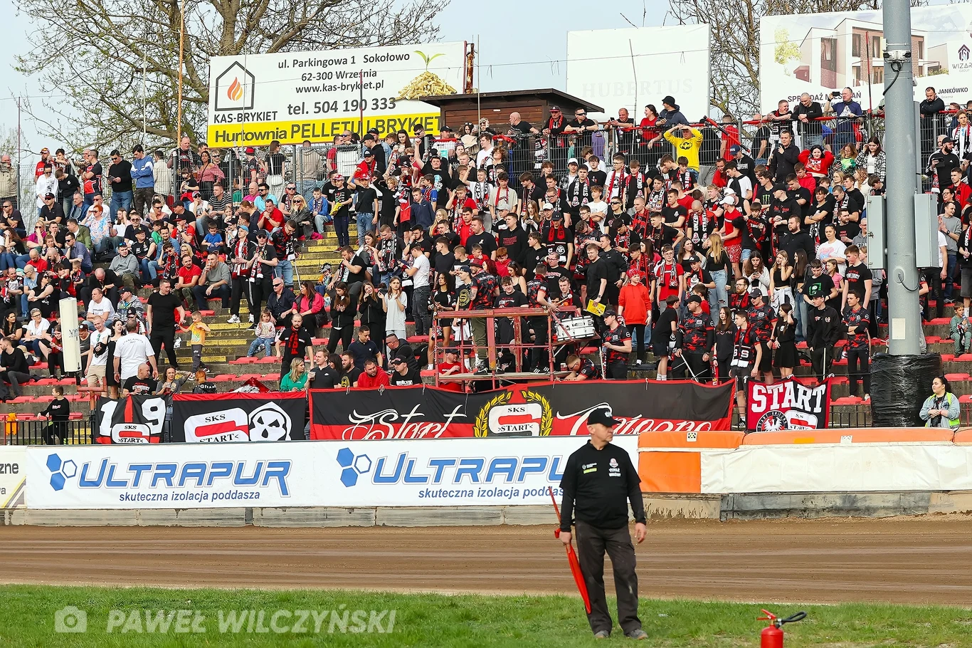 Kibice Startu Gniezno. Finał Krajowej Ligi Żużlowej. Kibice Startu Gniezno. Finał Krajowej Ligi Żużlowej.