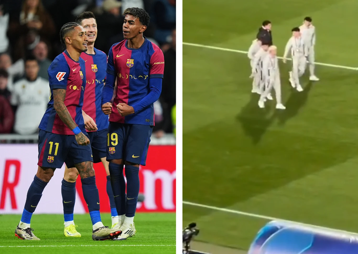 Liga Mistrzów. Piłkarze FC Barcelona na stadionie Crvenej Zvezdy doczekali się paru "uprzejmości" ze strony kibiców Liga Mistrzów. Piłkarze FC Barcelona na stadionie Crvenej Zvezdy doczekali się paru "uprzejmości" ze strony kibiców