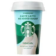 Starbucks Caffe Latte No Added Sugar Mleczny napój kawowy 220 ml 