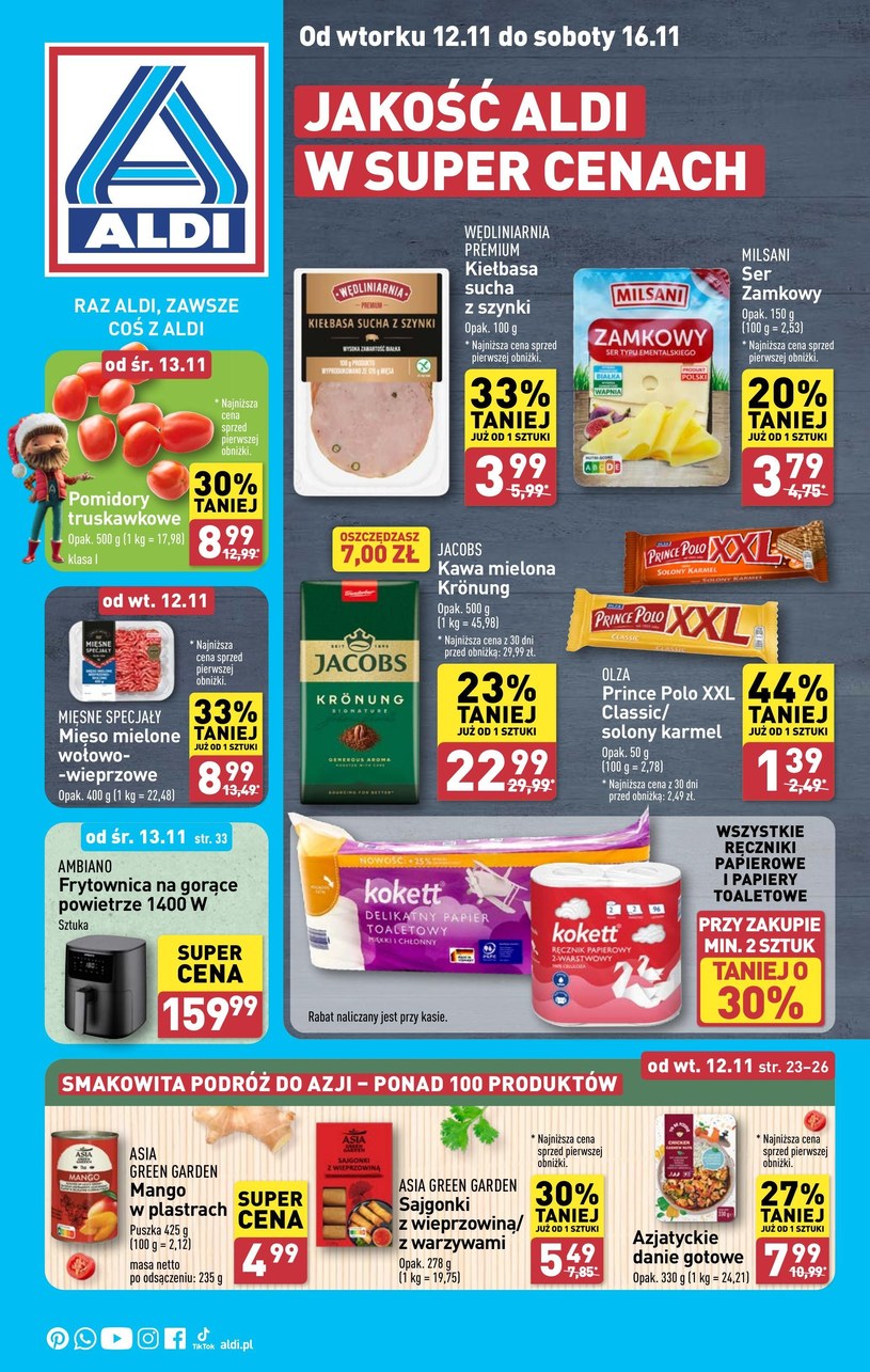 Gazetka promocyjna Aldi - ważna od 12. 11. 2024 do 16. 11. 2024