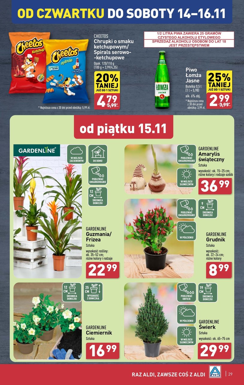 Gazetka: Najlepsze ceny w Aldi  - strona 29