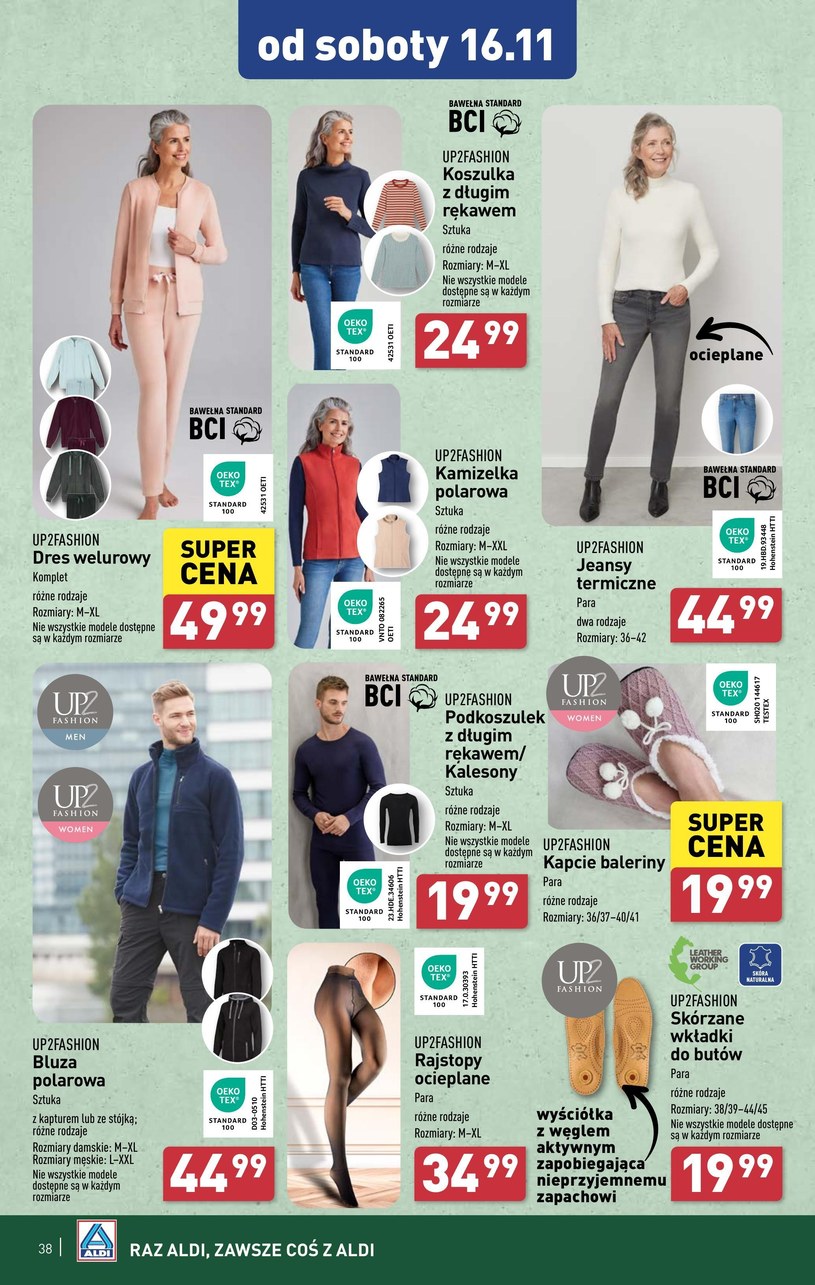 Gazetka: Najlepsze ceny w Aldi  - strona 38