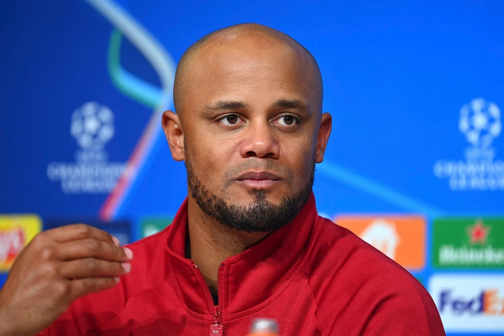 Vincent Kompany, trener Bayernu Vincent Kompany, trener Bayernu