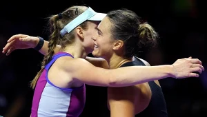 Jelena Rybakina i Aryna Sabalenka, 06.11.2024 r.