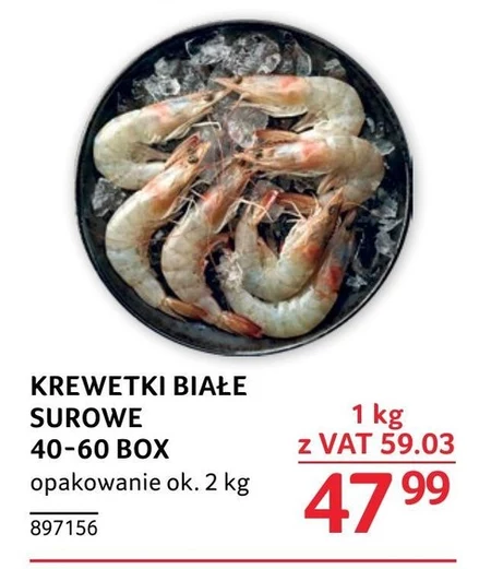 Krewetki Białe