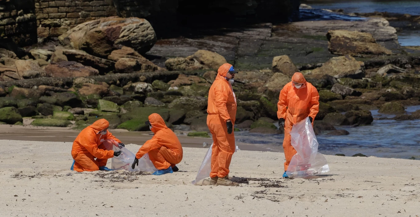 Tajemnicze czarne kule na plażach w Sydney. Zagadka rozwiązana Tajemnicze czarne kule na plażach w Sydney. Zagadka rozwiązana