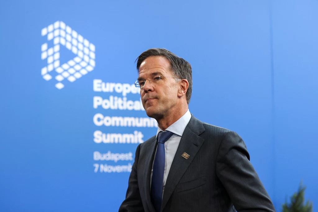 Szef NATO Mark Rutte