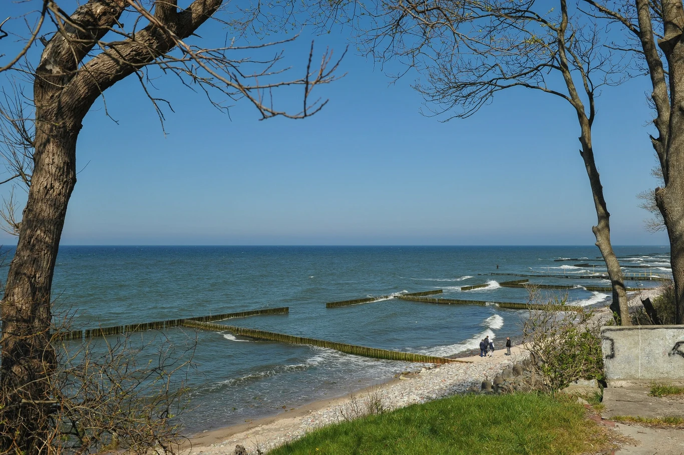 Plaża w Jarosławcu zachwyca o każdej porze roku 