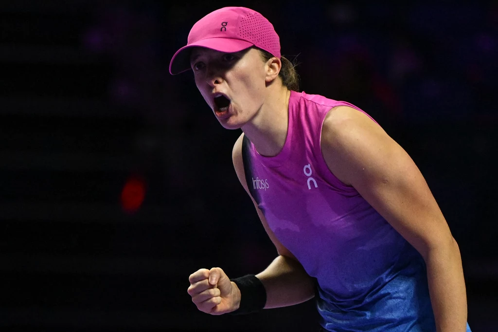 Iga Świątek rywalizowała z Darią Kasatkiną w ostatniej kolejce fazy grupowej podczas WTA Finals 2024