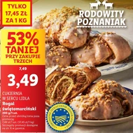 Rogal świętomarciński Cukiernia Lidla