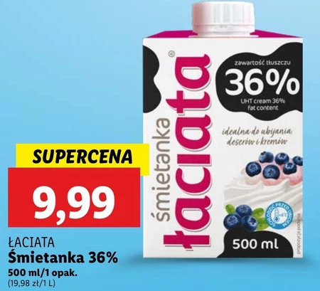 Łaciata Śmietanka 36 % 500 ml