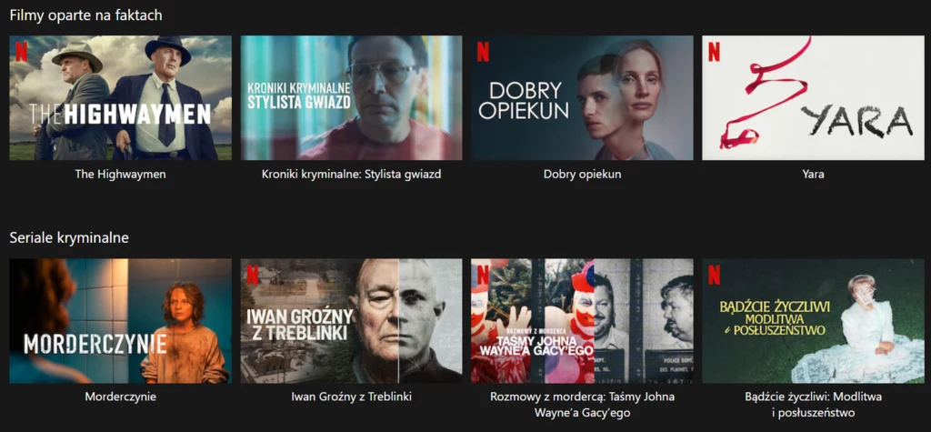 Na Netflix dostępnych jest wiele produkcji z gatunku true crime - czyli opowiadających o prawdziwych zbrodniach.