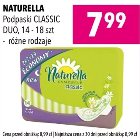 Podpaski Naturella