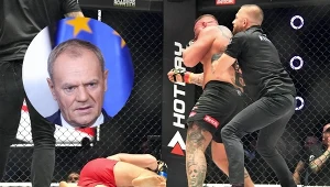 Donald Tusk mocno wypowiedział się o galach tzw. "freak fightów" / fot. Leszek Szymański (PAP), Mateusz Sobczak (Newspix)