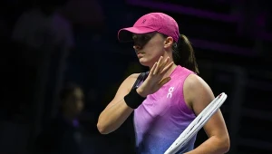 Iga Świątek podczas turnieju WTA Finals 2024 w Rijadzie