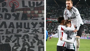 Historyczne sceny podczas meczu Legii Warszawa. Białoruscy fani to zrobili