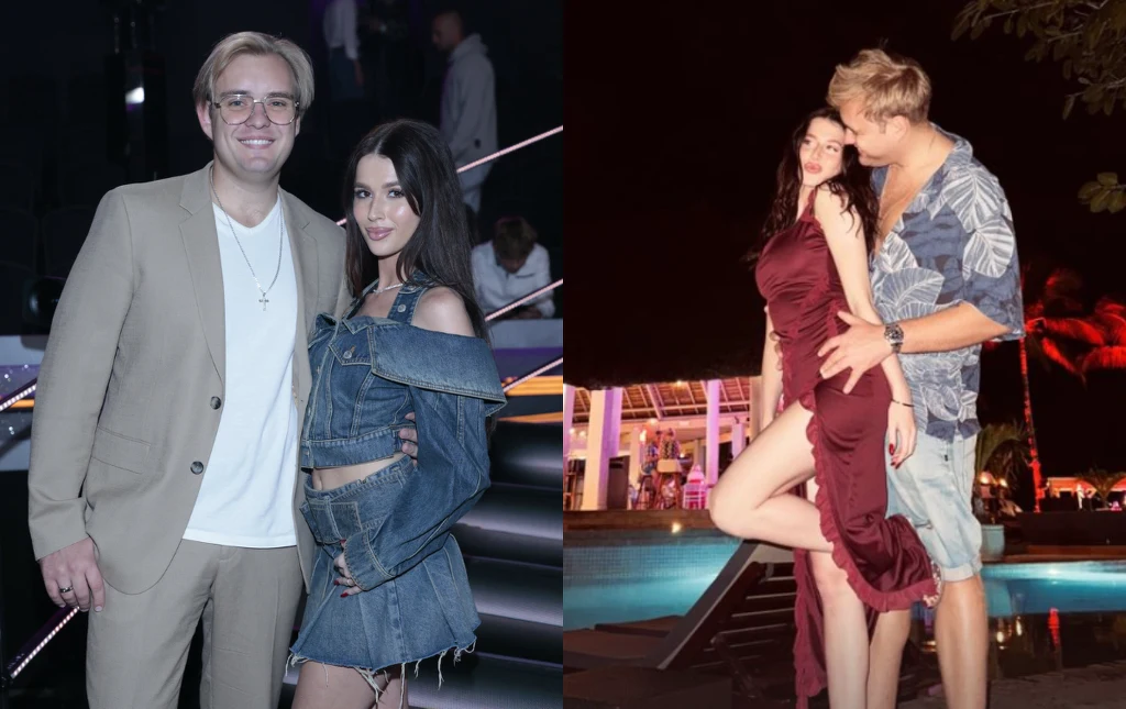 Roksana Węgiel i Kevin Mglej w podróży poślubnej Roksana Węgiel i Kevin Mglej w podróży poślubnej