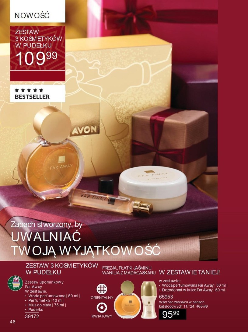 Gazetka: Prezenty, które znaczą więcej za mniej - Avon - strona 48