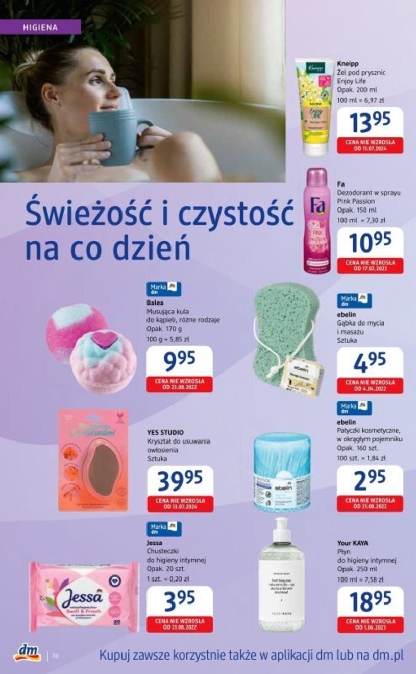 Gazetka: Drogerie dm - inspiracje. Piękne zimowe chwile - strona 10