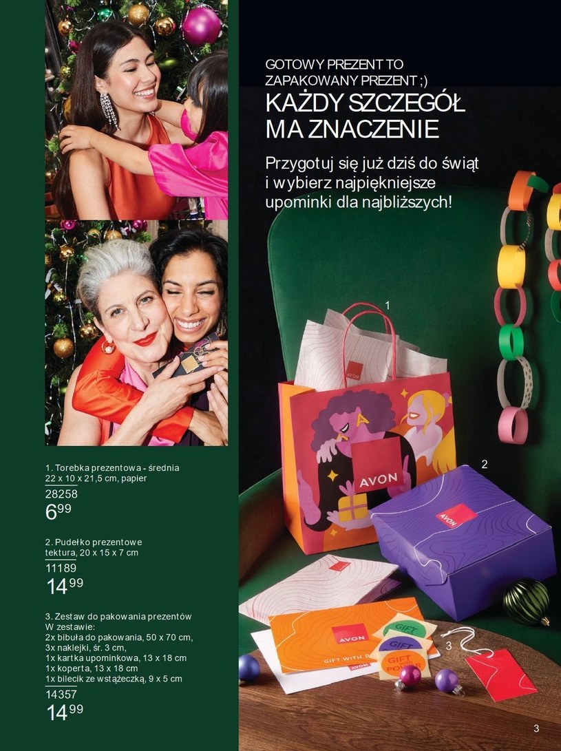 Gazetka: Poczuj radość Świąt! - Avon - strona 3