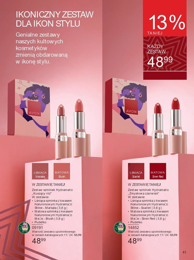 Gazetka: Poczuj radość Świąt! - Avon - strona 41