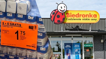 Cukier w promocji 5+5 GRATIS w Biedronce