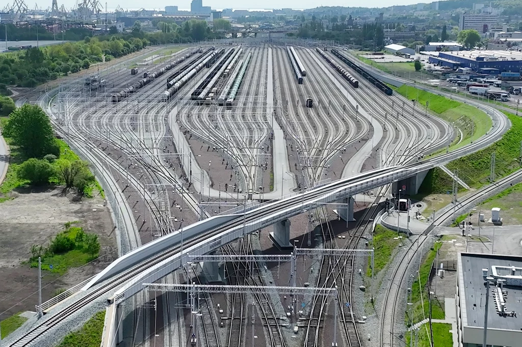 To jedyna taka autostrada w Polsce /  Fot. PKP PLK SA 