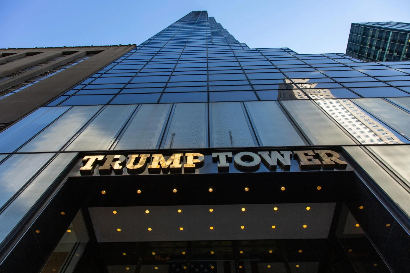 W wieżowcu Trump Tower na 66. piętrze znajduje się ekskluzywny apartament Donalda i Melanii Trump W wieżowcu Trump Tower na 66. piętrze znajduje się ekskluzywny apartament Donalda i Melanii Trump