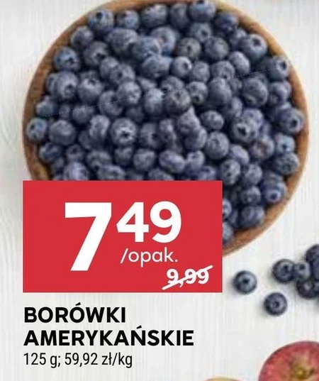 Borówki amerykańskie