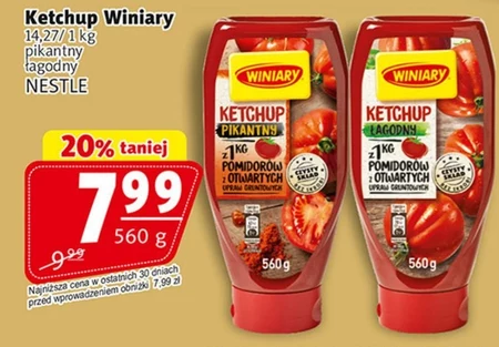 Winiary Ketchup łagodny 560 g
