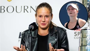 Daria Kasatkina, w kółku Barbora Krejcikova