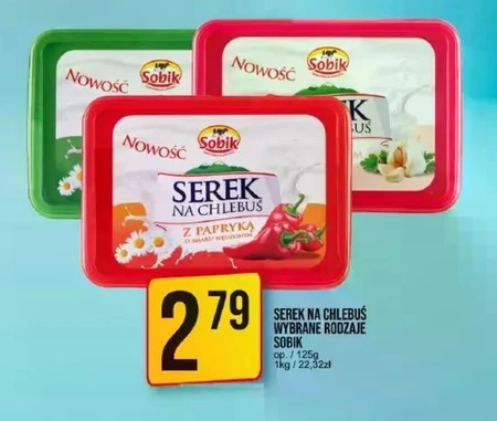 Sobik Serek na chlebuś śmietankowy 125 g