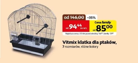 Klatka dla ptaków Vitmix