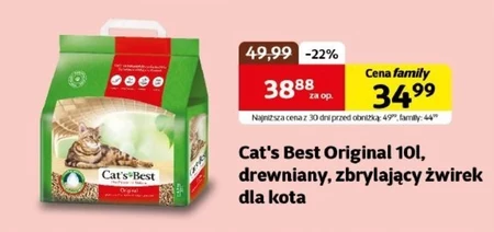 Żwirek drewniany Cat's Best