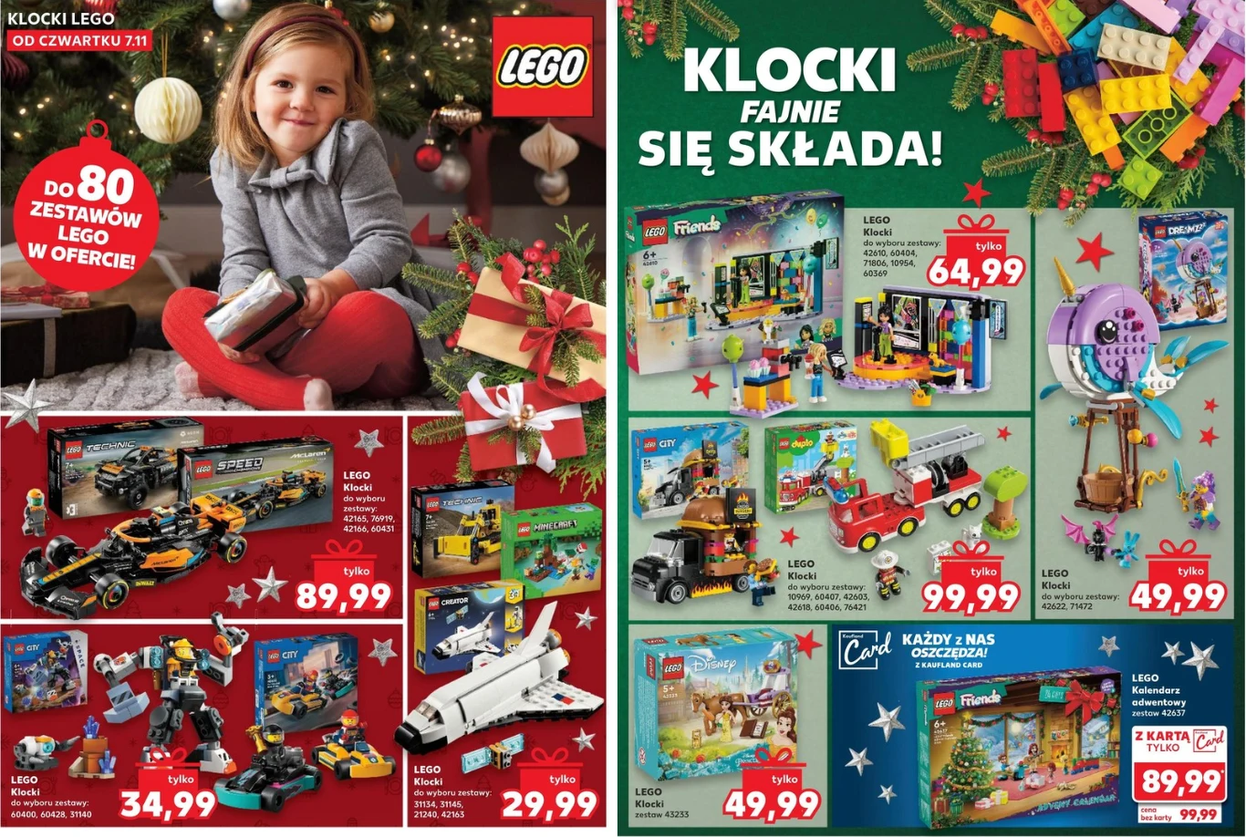 Klocki LEGO w Kauflandzie