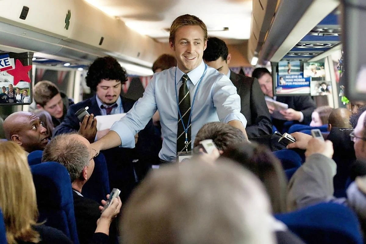 Ryan Gosling w filmie "Idy marcowe"