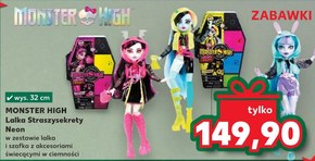 Lalka z akcesoriami Monster High niska cena