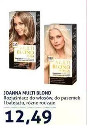 Joanna Multi Blond Intensiv Rozjaśniacz do całych włosów 4-5 tonów niska cena