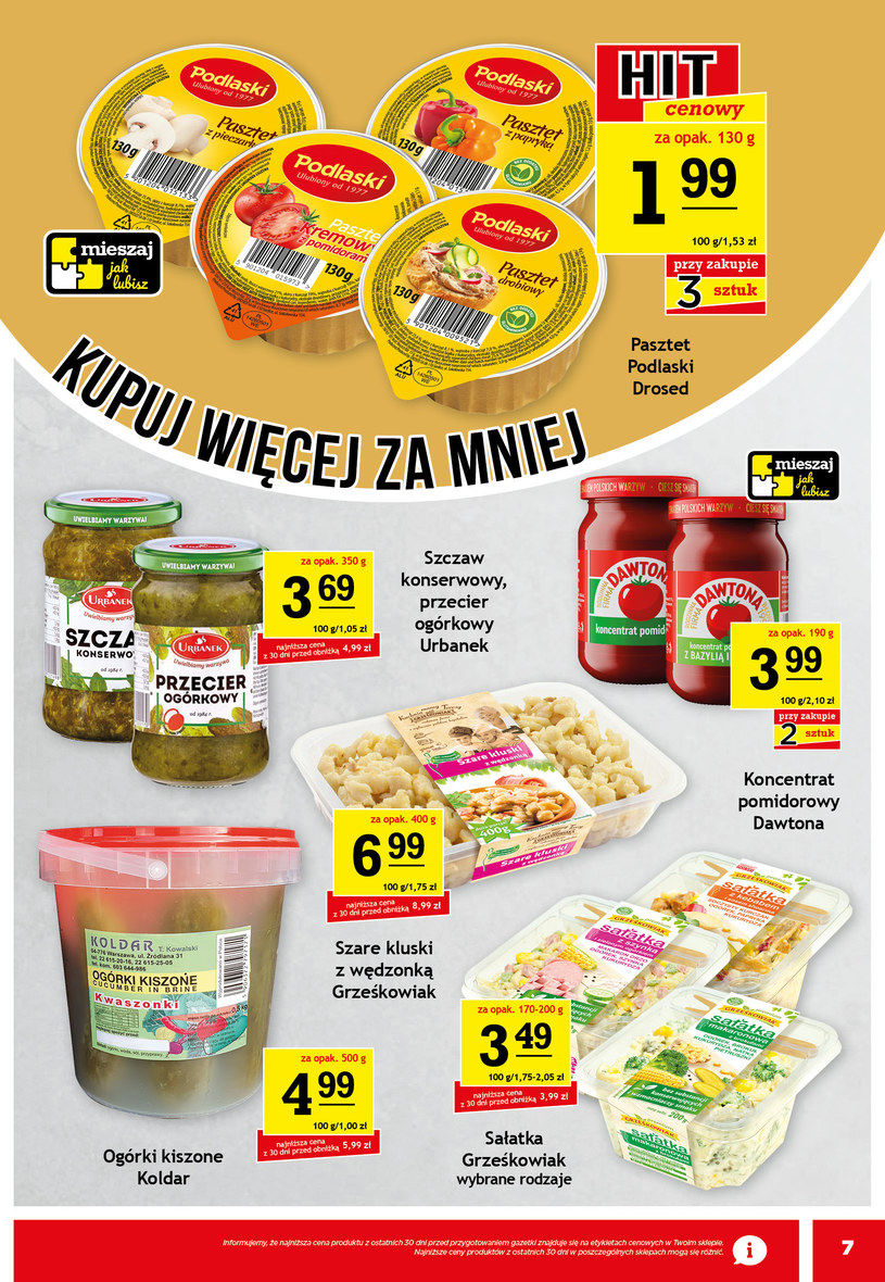 Gazetka: Promocje w Gram Market  - strona 7