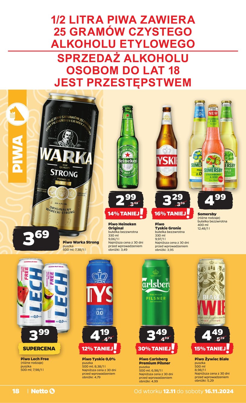 Gazetka: Świeżo i tanio w Netto!  - strona 18