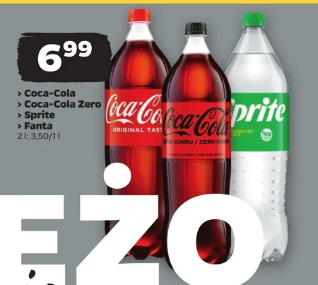 Coca-Cola Napój gazowany 2 l