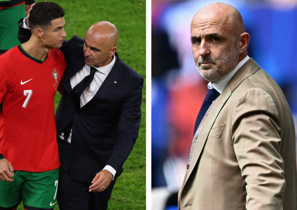 Cristiano Ronaldo, Roberto Martinez, Michał Probierz