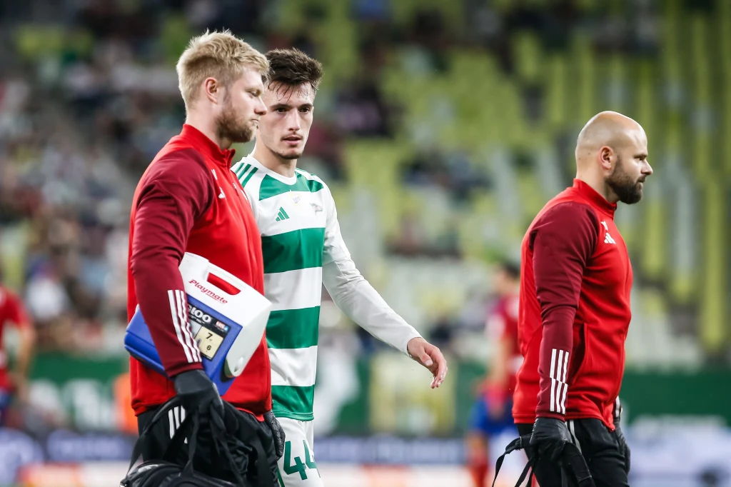 Jordan Ward pracuje od początku sezonu jako fizjoterapeuta w Lechii Gdańsk
