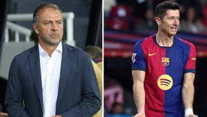 Hansi Flick czeka na przełamanie strzeleckiej niemocy Roberta Lewandowskiego