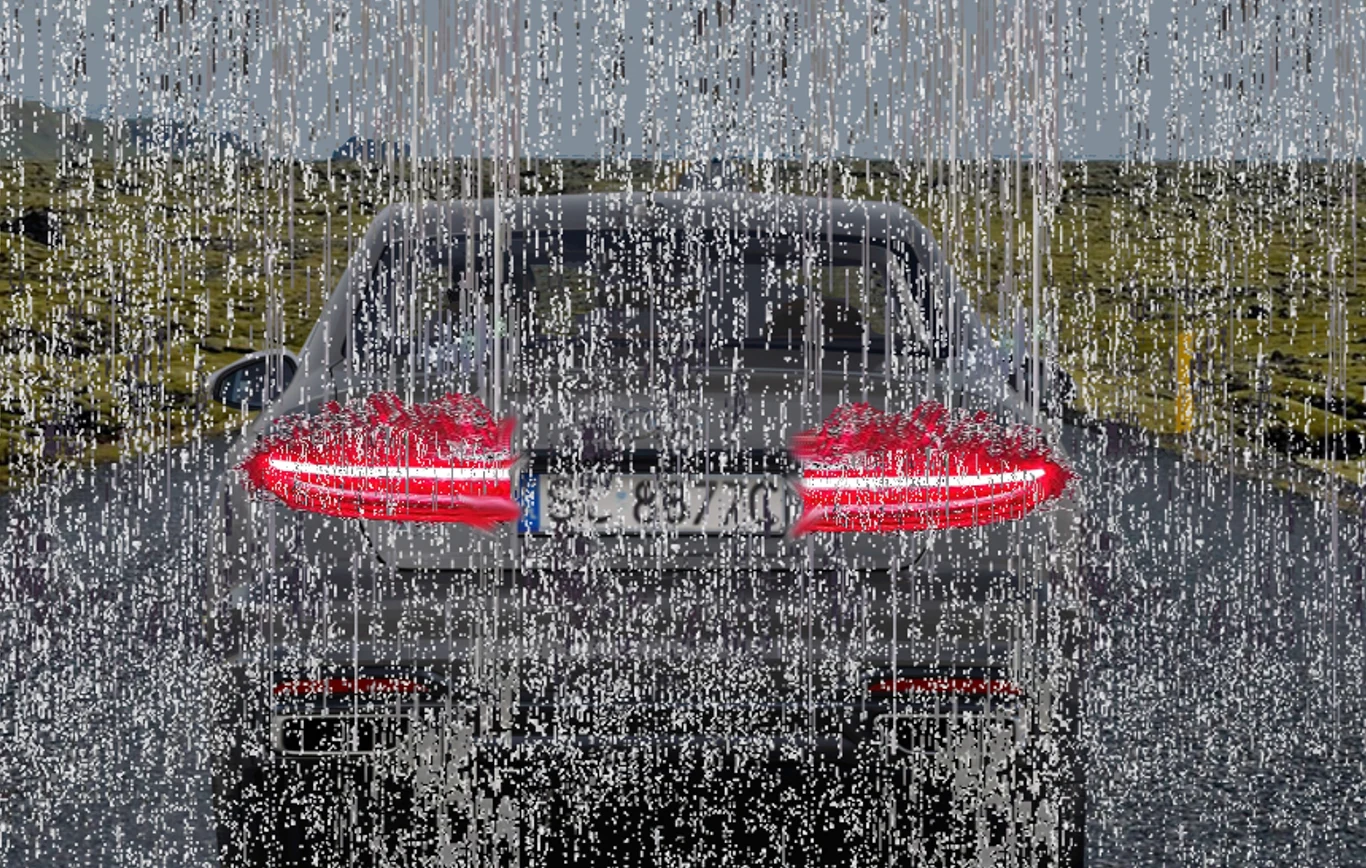 Światła pozycyjne zapalone