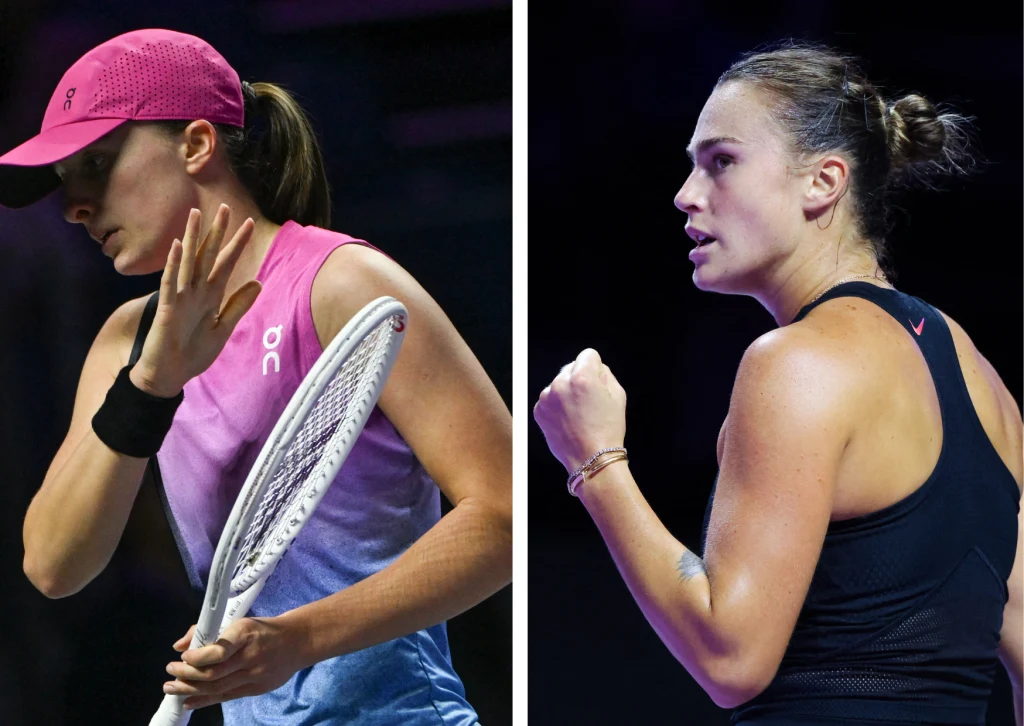 Aryna Sabalenka została po wyróżniona po WTA Finals. Pominięto jednak Igę Świątek
