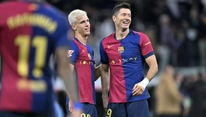 Robert Lewandowski i Dani Olmo