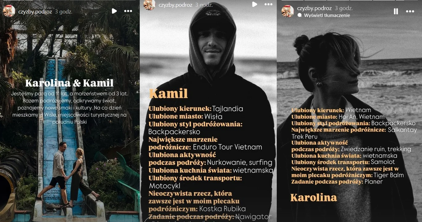 Karolina Małysz i jej mąż zdradzili kilka faktów o sobie