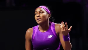 Coco Gauff rywalizowała z Qinwen Zheng w finale WTA Finals 2024